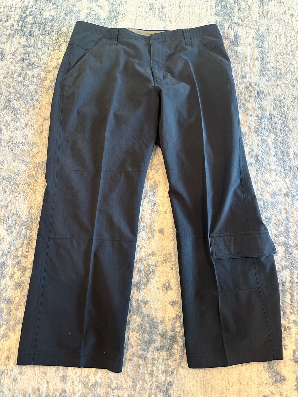 Columbia Charcoal Casual Cargo Capri Pants 8